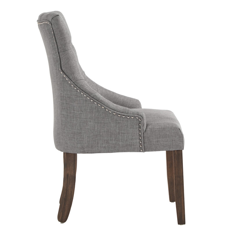 Laurel Foundry Modern Farmhouse Dukinfield Upholstered Side Chair & Reviews Wayfair
